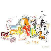 Crosby, Stills, Nash & Young : So Far (LP, Comp, RE)