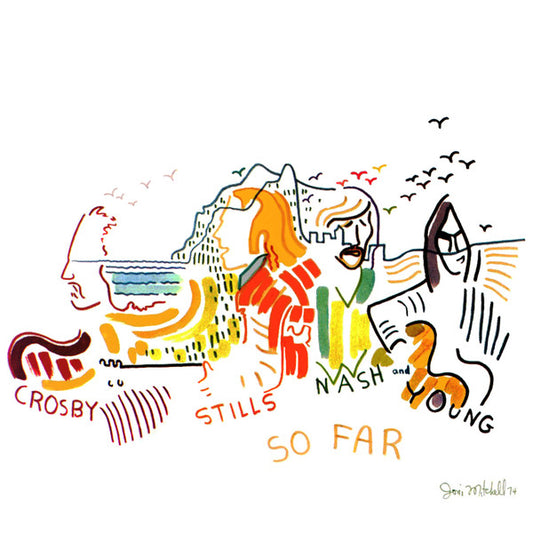 Crosby, Stills, Nash & Young : So Far (LP, Comp, RE)