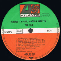 Crosby, Stills, Nash & Young : So Far (LP, Comp, RE)