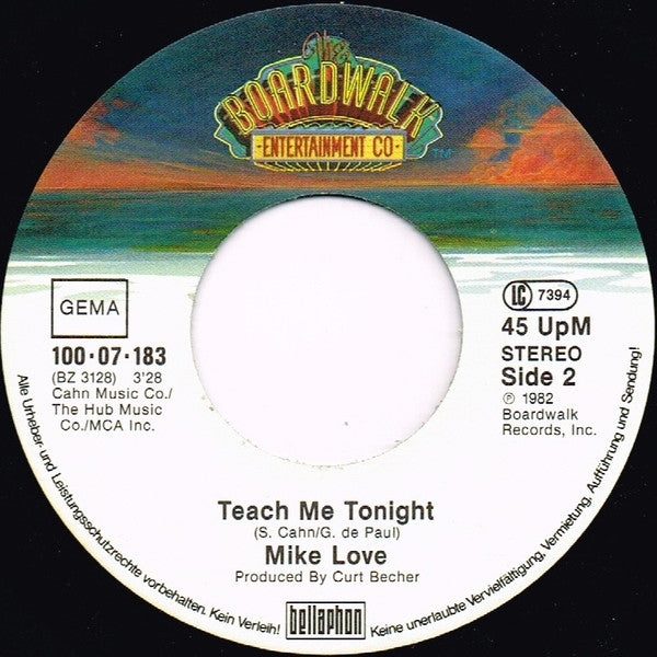 Mike Love : Be My Baby (7", Single)