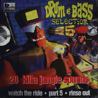 Various : Drum & Bass Selection 5 (Watch The Ride - Part 5 - Rinse Out) (2xLP, Comp)