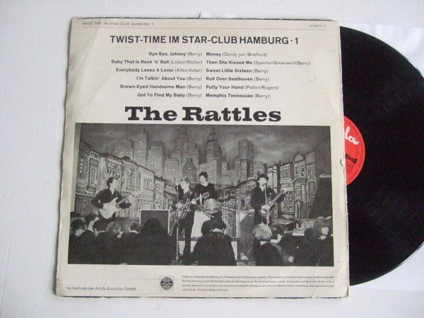 The Rattles : Twist-Time Im Star-Club Hamburg (1) (LP, Album)