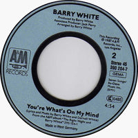 Barry White : Sho' You Right (7", Single)