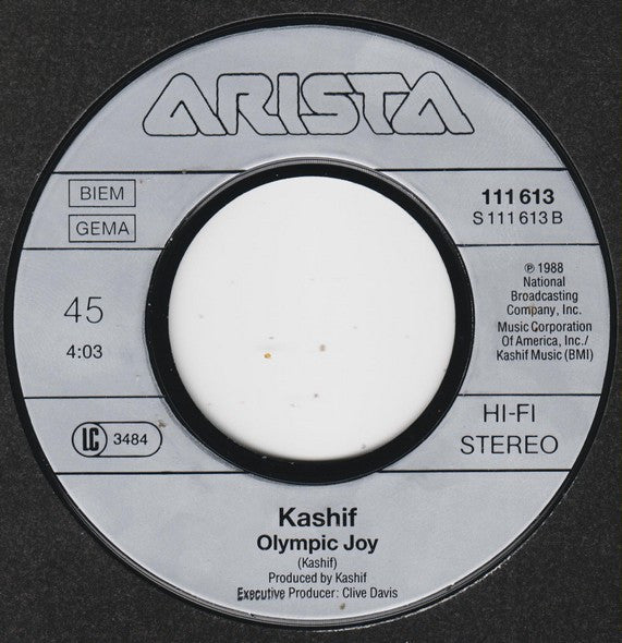 Whitney Houston : One Moment In Time (7", Single)