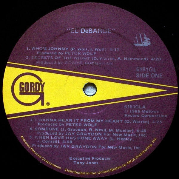 El DeBarge : El DeBarge (LP, Album)