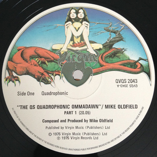 Mike Oldfield : Ommadawn (The QS Quadrophonic Ommadawn) (LP, Album, Quad)