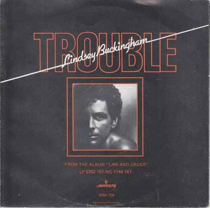 Lindsey Buckingham : Trouble (7", Single)
