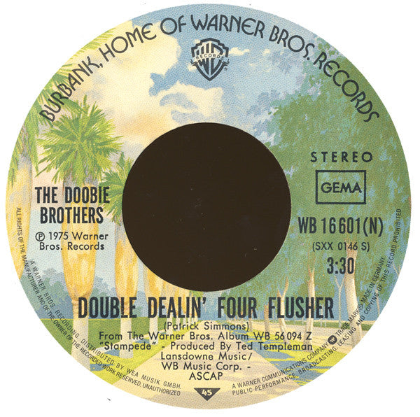 The Doobie Brothers : Sweet Maxine  (7", Single)