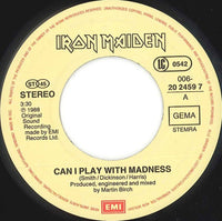Iron Maiden : Can I Play With Madness (7", Single)