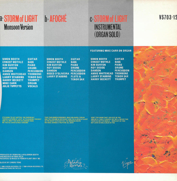 Working Week : Storm Of Light (12", Single)
