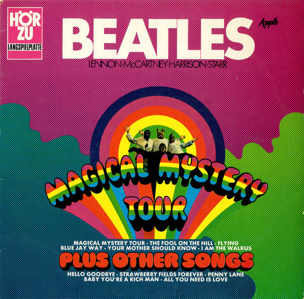 The Beatles : Magical Mystery Tour Plus Other Songs (LP, Album, RE, RP, Tru)