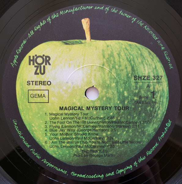 The Beatles : Magical Mystery Tour Plus Other Songs (LP, Album, RE, RP, Tru)