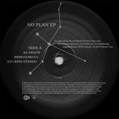 David Bowie : No Plan EP (12", S/Sided, EP, Etch, 180)