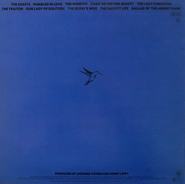 Leonard Cohen : Recent Songs (LP, Album)