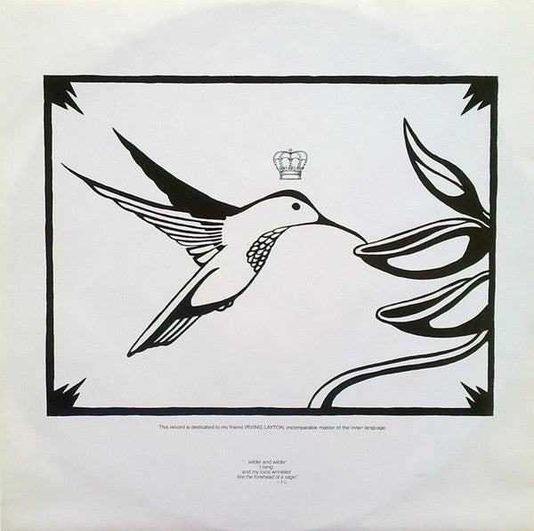 Leonard Cohen : Recent Songs (LP, Album)