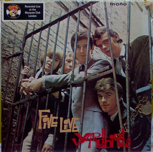 Yardbirds* : Five Live Yardbirds (LP, Album, Mono, RE)
