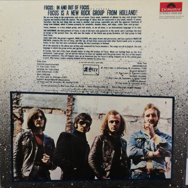 Focus (2) : In And Out Of Focus (LP, Album, RP)
