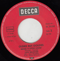 Los Bravos : Black Is Black / Bring A Little Lovin' (7", Single, Mono)