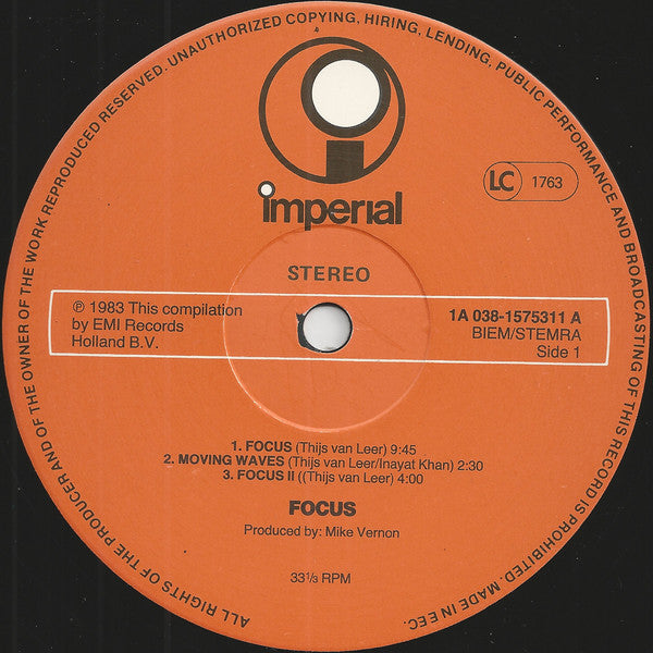 Focus (2) : Focus (LP, Comp)