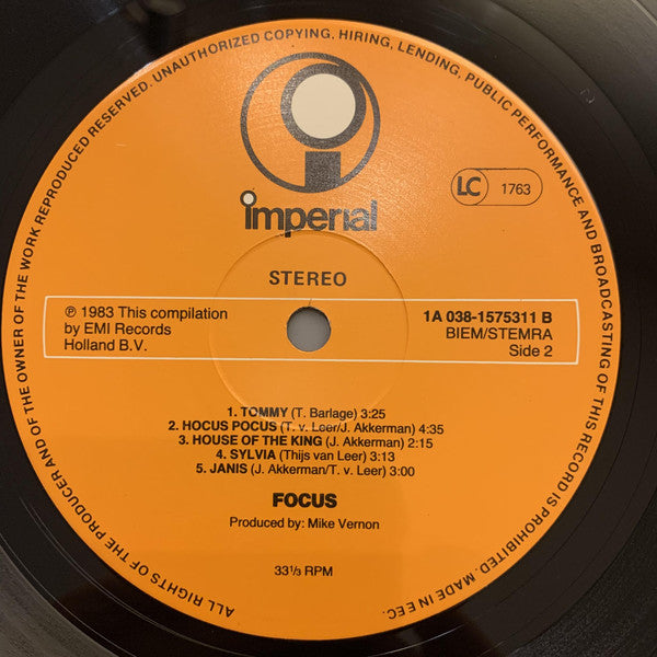 Focus (2) : Focus (LP, Comp)
