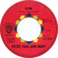 Peter, Paul & Mary : Blowin' In The Wind (7", Single)