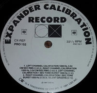 No Artist : Expander Calibration Record (7")