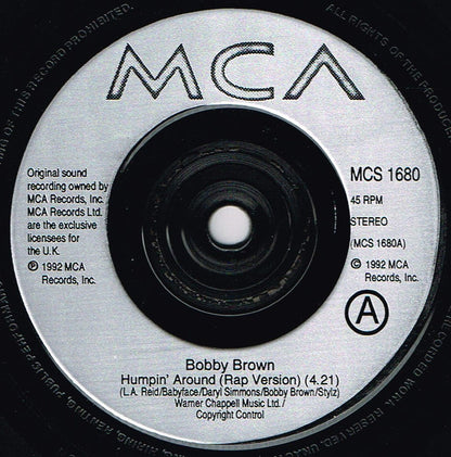Bobby Brown : Humpin' Around (7", Single)