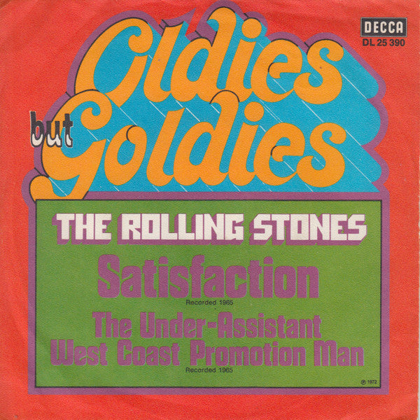 The Rolling Stones : Satisfaction (7", Single)