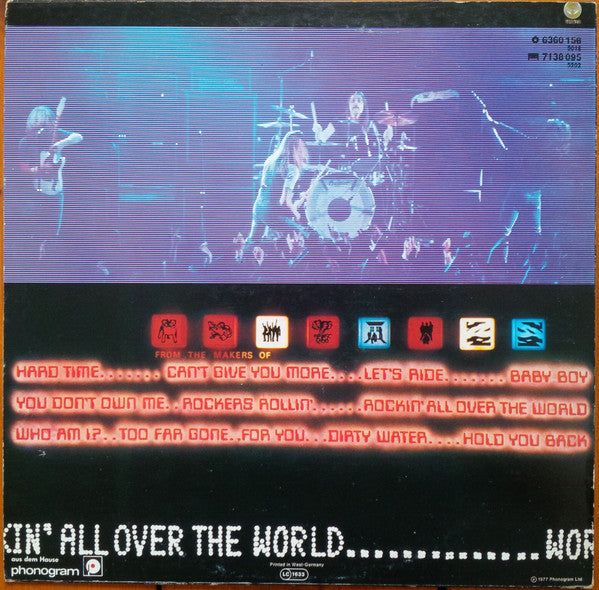 Status Quo : Rockin' All Over The World (LP, Album)