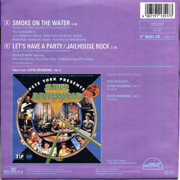 The R & B Band Featuring Ian Paice : Smoke On The Water (7", Single)