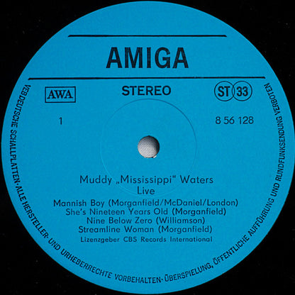 Muddy "Mississippi" Waters* : Live (LP, Album, RE, Sma)
