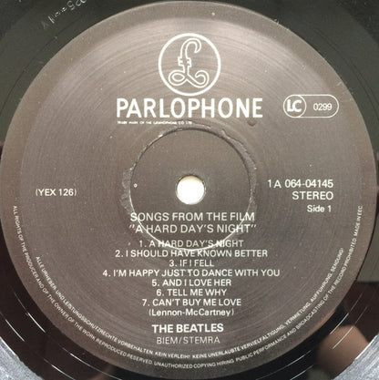The Beatles : A Hard Day's Night (LP, Album, RE)