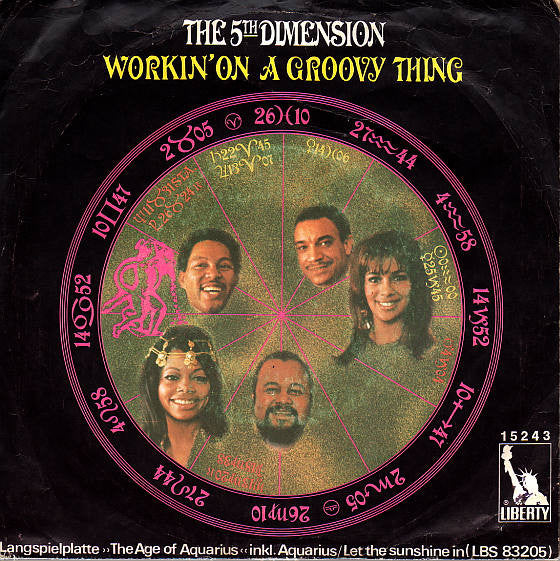 The 5th Dimension* : Sunshine Of Your Love (7", Single)