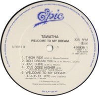 Tawatha : Welcome To My Dream (LP, Album)