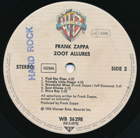 Frank Zappa : Zoot Allures (LP, Album, RP, Cap)