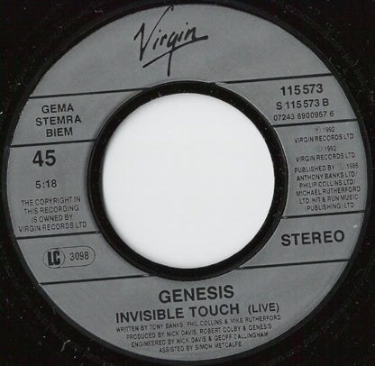 Genesis : Tell Me Why (7", Single)