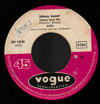 Suzie (2), Larry Finneran Und Sein Orchester : Johnny Komm' / Du, Du, Du Gehst Vorbei (7", Single)