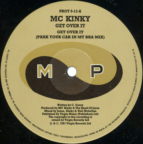 MC Kinky : Get Over It (12", Single)