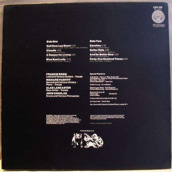Status Quo : Hello! (LP, Album, Spa)