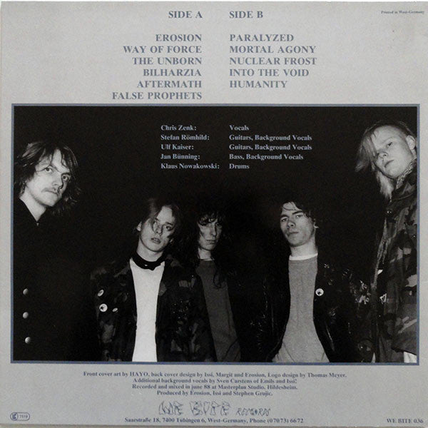 Erosion (2) : Mortal Agony (LP, Album)