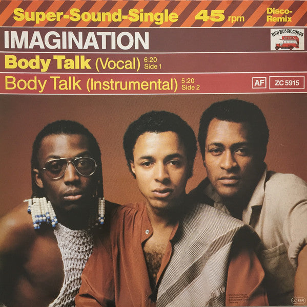 Imagination : Body Talk (12", Maxi)