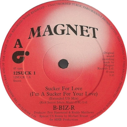 B-biz-R : Sucker For Love (12", Pic)