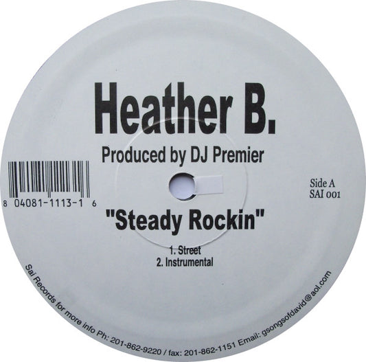 Heather B. : Steady Rockin (12")
