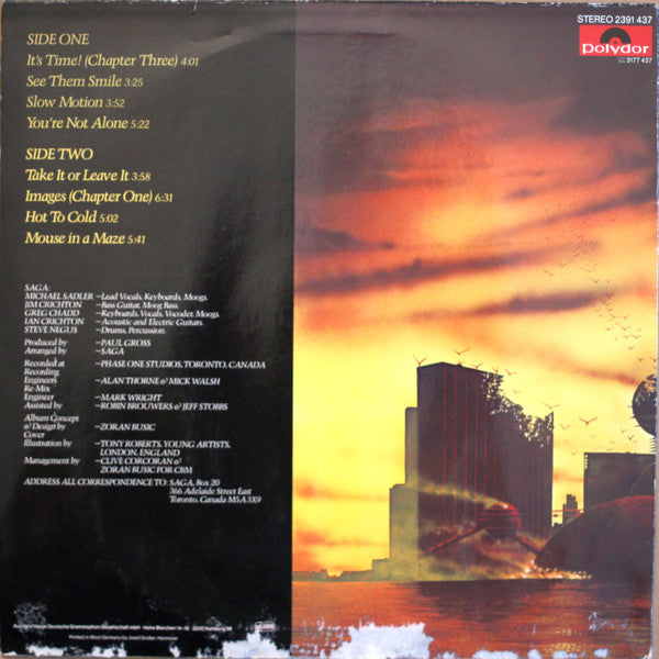Saga (3) : Images At Twilight (LP, Album)