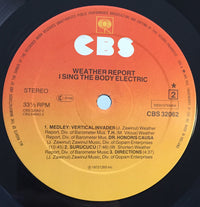 Weather Report : I Sing The Body Electric (LP, Album, RE)