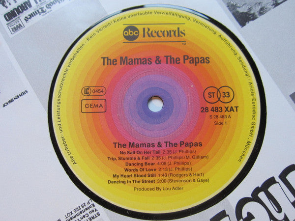The Mamas & The Papas : The Mamas & The Papas (LP, Album, RE)