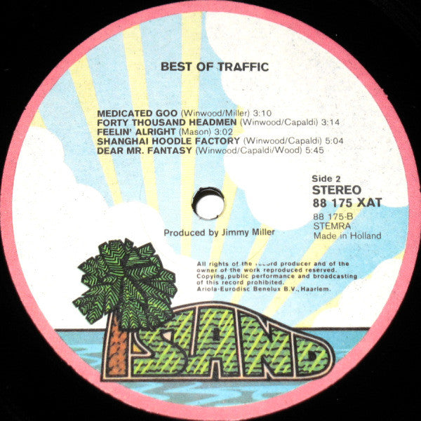 Traffic : Best Of Traffic (LP, Comp, RE)