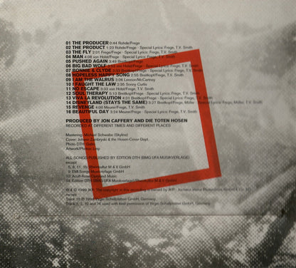 Die Toten Hosen : Crash-Landing (CD, Album, Dig)