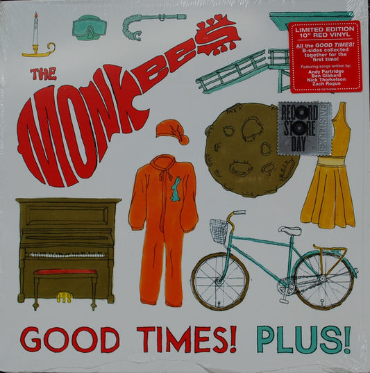 The Monkees : Good Times! Plus! (10", RSD, Comp, Ltd, Red)