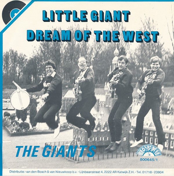 The Giants (8) : Dream Of The West / Little Giant (7", Single)